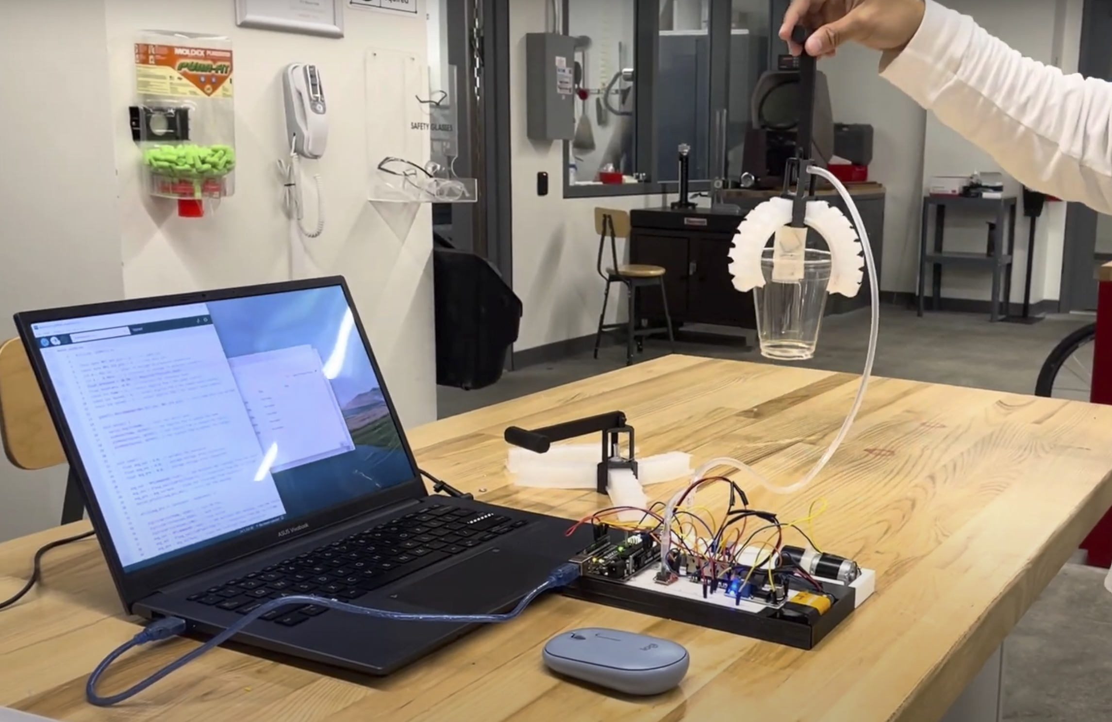 Silicon Arm and Control System Setup